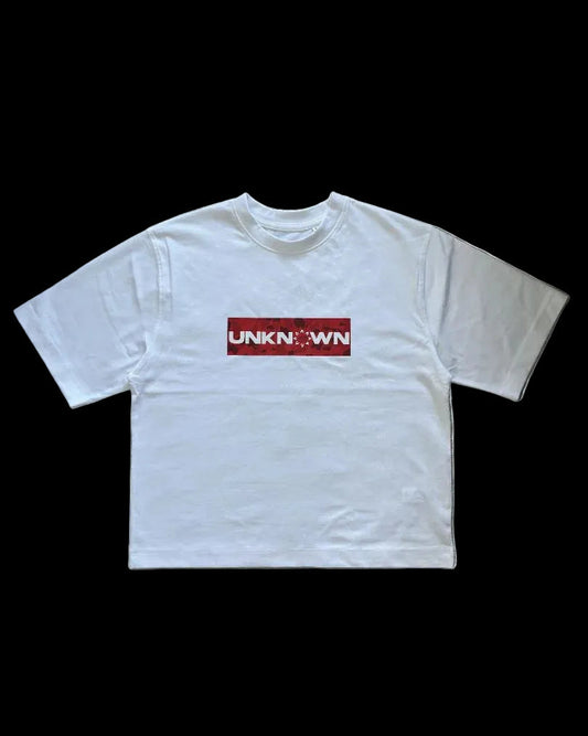 RED CAMO BOX TEE