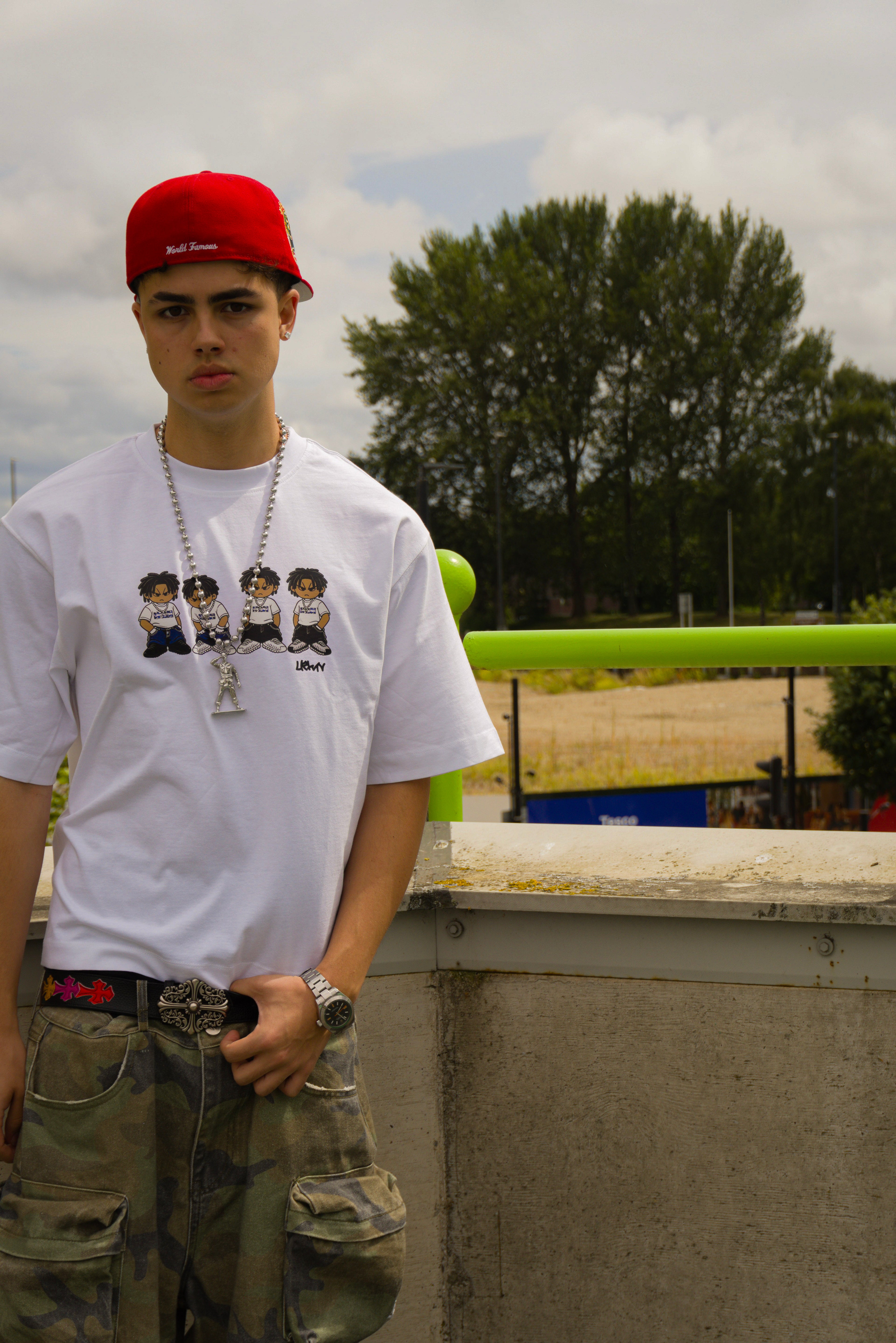 WHITE + BLACK GANG TEE BUNDLE