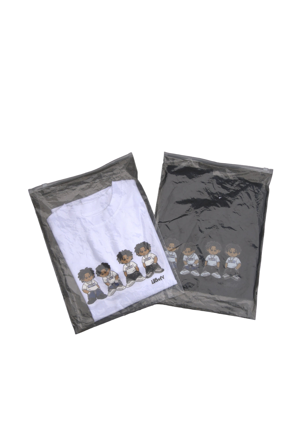 WHITE + BLACK GANG TEE BUNDLE