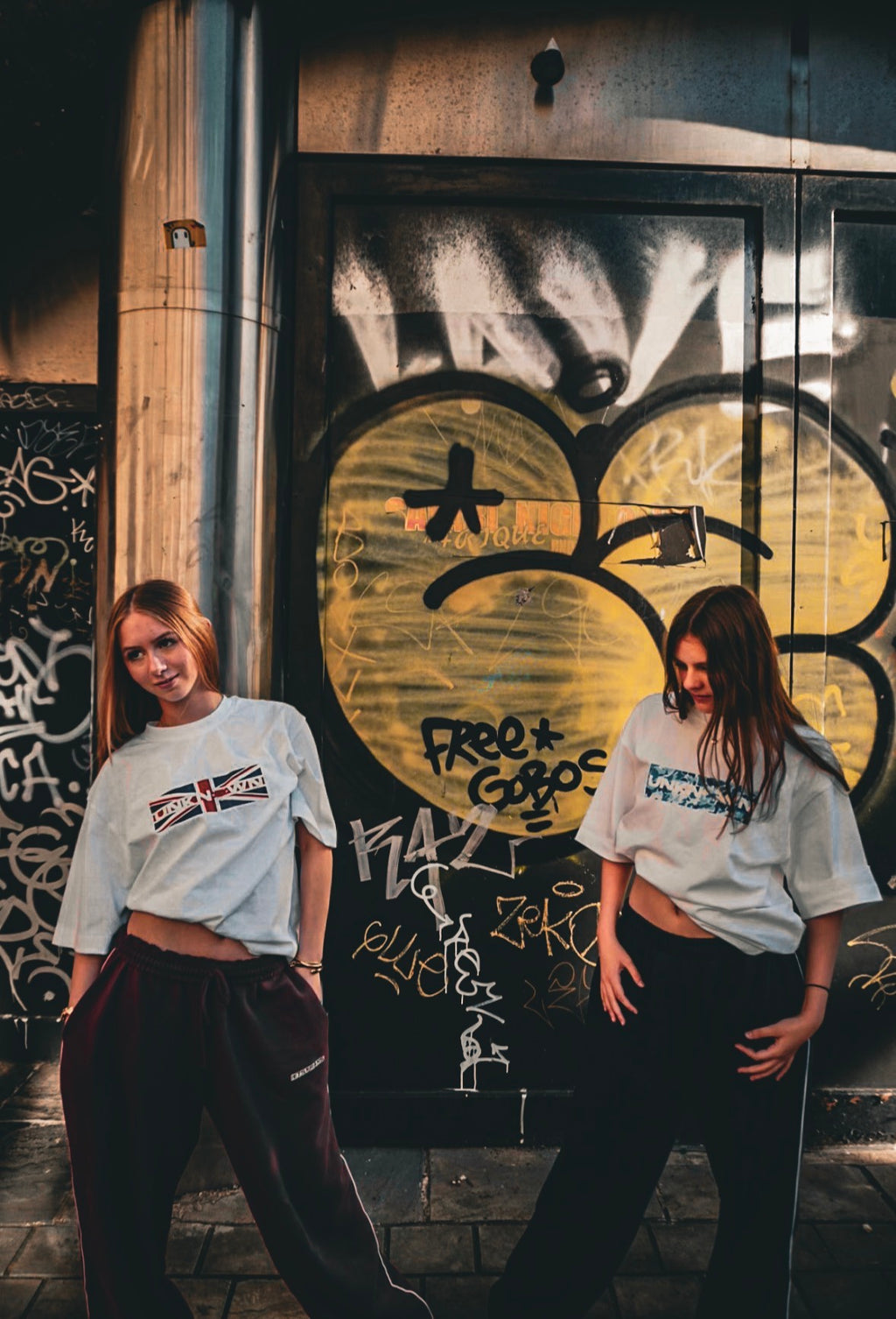 BLUE CAMO BOX TEE
